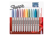 Schrijf- en tekengerei - Sharpie Permanente Marker Fijn Mystic Gems 12-Blist - 2157681