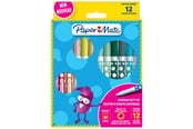 Tape & Lijm - Paper Mate Papier Mate Kids Coloring Felt Tip Pens 12-Wallet - 2166507