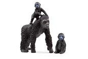 Schleich - Schleich Gorilla Familie 7,1 cm - 42601