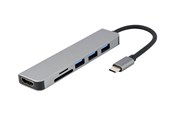 Docking station - Gembird Cablexpert - Docking station - USB-C 3.1 Gen 1 - HDMI - A-CM-COMBO6-02