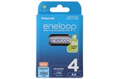 Batterij - Panasonic eneloop BK-3MCDE battery - 4 x AA type - NiMH - BK-3MCDE/4BE