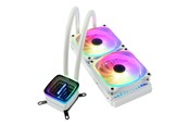 CPU koeler - Enermax Aquafusion ADV Series ELC-AQFA240-SQA-W - processor liquid cooling system - 240mm CPU liquid cooler - CPU waterkoeling - Max 36 dBA - ELC-AQFA240-SQA-W
