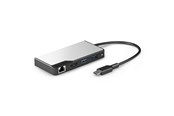 Docking station - ALOGIC USB-C Fusion ALPHA V2 5-in-1 Hub HDMI USB Ethernet & PD – Ruimte Grijs - UCFUPRGEV2-SGR