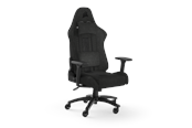 Gamer stoel - Corsair TC100 Relaxed Fabric Gaming stoel - Zwart - Stof - Tot 120 kg - CF-9010051-WW