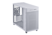 Case - ASUS Prime AP201 Gehard glas - Wit - Case - Minitower - Wit - 90DC00G3-B39010