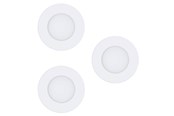 Smart Home - EGLO FUEVA-Z recessed spot 3x360 lumen I44 2700-6500K 3-pack white - 31741