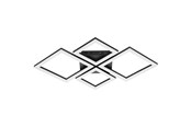 Smart Home - EGLO PARANDAY-Z ceiling lamp 470x430 mm black - 900318