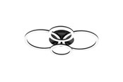 Smart Home - EGLO PARRAPOS-Z ceiling lamp 615x450 mm black - 900319