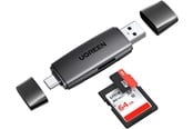 Geheugenkaart - adapter en kaartlezer - UGREEN Multifunction Card Reader - Black - 80191