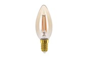 Armaturen & Lampen - EGLO LED spot C35 Candle 4W/822 270 lumen amber E14 - 110058