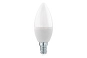 Armaturen & Lampen - EGLO LED spot C37 Candle 5.5W/830 470 lumen matt dimmable E14 - 110126