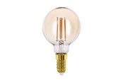 Armaturen & Lampen - EGLO LED spot G60 Globe 4W/822 350 lumen amber E14 - 110061