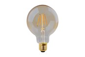 Armaturen & Lampen - EGLO LED spot G95 Globe 4.5W/822 400 lumen amber 3-step dimmable E27 - 113046