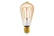 Armaturen & Lampen - EGLO LED spot ST64 4W/817 300 lumen amber dimmable E27 - 110067