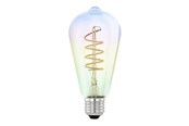 Armaturen & Lampen - EGLO LED spot E27 ST64 SPIRAL 4W 200LM 1800K DÆMPB. Violet KOLLI E27 - 110209