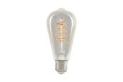 Armaturen & Lampen - EGLO LED spot ST64 Spiral 4W/822 270 lumen amber 3-step dimmable E27 - 113051