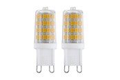 Armaturen & Lampen - EGLO LED spot SMD 3W/830 320 lumen 2-pack G9 - 110154