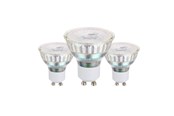 Armaturen & Lampen - EGLO LED spot SCOB 4.5W/830 345 lumen clear 3-pack GU10 - 113114