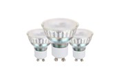 Armaturen & Lampen - EGLO LED spot GU10 COB 3W 250LM 3000K set van drie GU10 - 117527