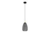 Lampen - EGLO ALOBRASE pendant Ø200 mm matt grey - 900506