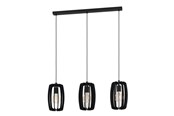 Lampen - EGLO Bajazzara Zwart - 900505