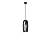 Lampen - EGLO BAJAZZARA pendant black - 900504