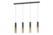 Lampen - EGLO Barbotto Zwart Goud - 900873