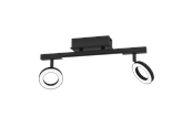 Lampen - EGLO CARDILLIO spot rail 2L black - 900514