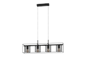 Lampen - EGLO Catterick Zwart - 43773