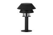Lampen - EGLO CHIAPPERA UDENDØRS STANDER E27 H330 IP65 SORT/KLAR - 900802