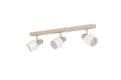 Lampen - EGLO CORATO spot rail 3L sand/white - 900716