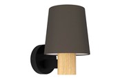 Lampen - EGLO Edale Zwart Bruin - 43783