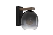 Lampen - EGLO FILAGO wall lamp black/brown - 900826