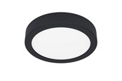 Lampen - EGLO FUEVA 5 ceiling lamp Ø160 mm 11W 3000K dimmable black - 900581