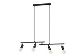 Lampen - EGLO Lurone Zwart Messing - 900177