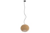 Lampen - EGLO MATTANZA pendant Ø380 mm maple - 32319