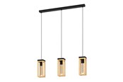 Lampen - EGLO Nafferton Zwart Bruin - 43744