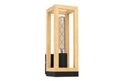 Lampen - EGLO Nafferton black brown - 43745