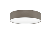 Lampen - EGLO PASTERI ceiling lamp Ø570 mm taupe - 97612