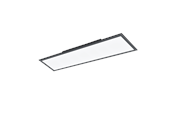 Lampen - EGLO SALOBRENA 1 ceiling lamp 1200x300 mm 4000K black - 900821