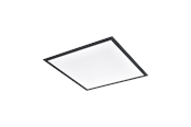 Lampen - EGLO SALOBRENA 1 ceiling lamp 595x595 mm 4000K black - 900819