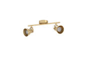 Lampen - EGLO Seras Geborsteld Messing Goud - 900171