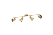 Lampen - EGLO Seras Geborsteld Messing Goud - 900173