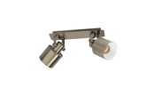 Lampen - EGLO Southery Geborsteld creme-gold Wit - 43818