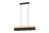 Lampen - EGLO Tarrafo Zwart Bruin - 900444