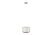 Lampen - EGLO TERRAROSA pendant Ø285 mm sand/white - 900867