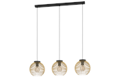 Lampen - EGLO Venezuela Zwart Goud - 900167