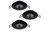 Lampen - EGLO Zujar Zwart - 75764