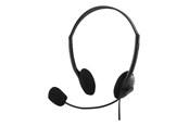 Headphones/Headsets - Deltaco Stereo Headset On-Ear Microfoon - HL-21