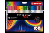 Hobby artikelen - STABILO Pen 68 ARTY carton pack of 30 brush pens - 204032